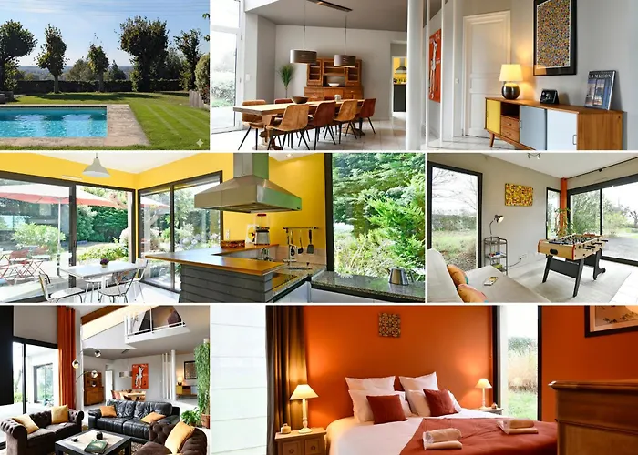 La Dolce Villa, Grande Maison Piscine 12 Personnes Villa Savenay